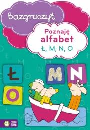 Bazgroszyt - Poznaję alfabet Ł, M, N, O. Autor: Opracowanie zbiorowe. Dadada.pl Okładka książki Bazgroszyt - Poznaję alfabet Ł, M, N, O