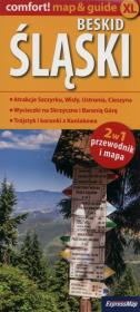 Opakowanie Beskid Śląski 2w1 przewodnik i mapa