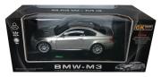 Opakowanie BMW M3 zdalnie sterowane skala 1:18 srebrne