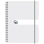 Opakowanie Brulion na spirali A4/80K kratka transparent(2szt)