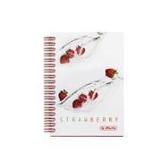 Opakowanie Brulion na spirali A6/100K kratka truskawki (3szt)