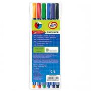 Opakowanie Cienkopis 0,4mm 6 kolorów etui