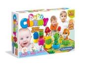 Okładka książki Clemmy Baby. Dino kształty i kolory