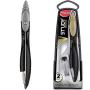 Opakowanie Cyrkiel Study Collector czarny z grafitami MAPED