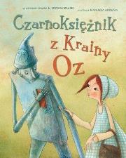 Okładka książki Czarnoksiężnik z Krainy Oz (gąbka)