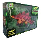 Dinozaur w walizce model Stegosaurus. Wydawca: Madej. Dadada.pl Opakowanie Dinozaur w walizce model Stegosaurus