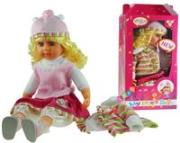 Opakowanie Duża lalka z długimi kręconymi włosami jak żywa