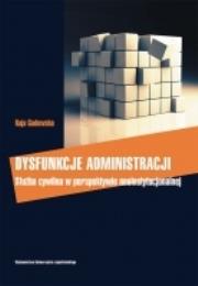 Okładka książki Dysfunkcje administracji