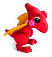 Opakowanie First Friends Czerwony Pterodaktyl