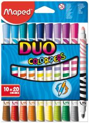 Opakowanie Flamastry Colorpeps Duo 10=20 kolorów MAPED
