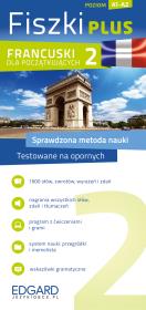 Okładka książki Francuski Fiszki PLUS dla początkujących 2 