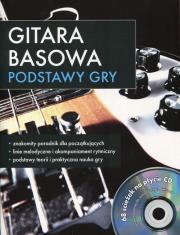 Gitara basowa Podstawy gry z płytą CD. Autor:   Praca zbiorowa. Dadada.pl Okładka książki Gitara basowa Podstawy gry z płytą CD