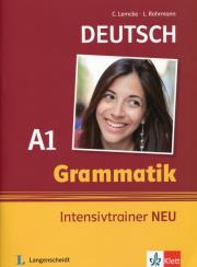 Grammatik Intensivtrainer Neu A1. Autor: Lemcke Christiane, Rohrmann Lutz. Dadada.pl Okładka książki Grammatik Intensivtrainer Neu A1