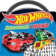 Okładka książki Hot Wheels kolorowanki i tatuaże 1