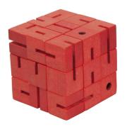 Opakowanie IQ-Test Flexi Cube, drewno, czerwona 17512