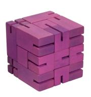 Opakowanie IQ-Test Flexi Cube, drewno, fiolet 17514