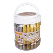 Klej z brokatem 50 sztuk mix złoty i srebrny. Wydawca: Spokey. Dadada.pl Opakowanie Klej z brokatem 50 sztuk mix złoty i srebrny