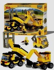 Opakowanie Klocki 267 elementów Ekipa budowlana