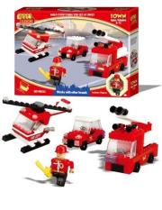 Opakowanie Klocki Best Lock Town Ekipa ratunkowa straż 193 elementy