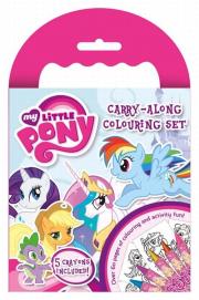 Opakowanie Kolorowanka z kredkami. My Little Pony