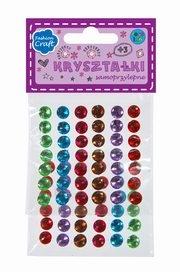 Opakowanie Kolorowe dżety kólka 78 sztuk kryształków