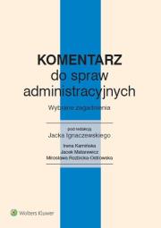 Okładka książki Komentarz do spraw administracyjnych
