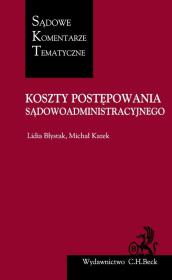 Okładka książki Koszty w postępowaniu sądowoadministracyjnym