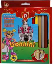 Opakowanie Kredki 12kol BONNINI GOLD