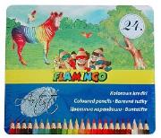 Opakowanie Kredki 24 kolory w metalowym pudełku Artist