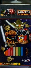 Opakowanie Kredki trójkątne 12 kolorów Angry Birds Star Wars