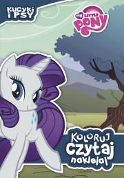 Kucyki i psy. Autor: Opracowanie zbiorowe. Dadada.pl Okładka książki Kucyki i psy