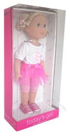 Opakowanie Lalka Bobas 36cm w modnym stroju Todays girl