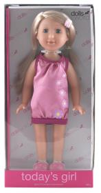 Opakowanie Lalka Todays girl z winylu 36 cm