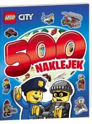 Okładka książki LEGO City. 500 naklejek