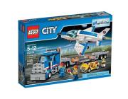Okładka książki Lego City Transporter odrzutowca