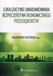 Okładka książki Lokalizacyjne uwarunkowania bezpieczeństwa ekonomicznego przedsiębiorstw