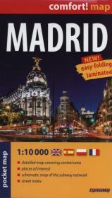 Opakowanie Madrid Pocket map 1:10000