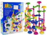 Marble tor zjeżdżalnia dla kulek 105 elementów. Wydawca: Lean Toys. Dadada.pl Opakowanie Marble tor zjeżdżalnia dla kulek 105 elementów