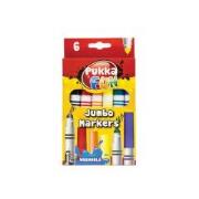 Opakowanie Markery Jumbo 6 kolorów PUKKA