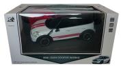 Opakowanie Mini Cooper Countryman zdalnie sterowany skala 1:18 biały