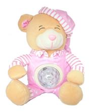 Opakowanie Miś śpioszek z projektorem - rożowy