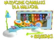 Muzyczne cymbałki + bębenek + nutki dla malucha. Wydawca: Lean Toys. Dadada.pl Opakowanie Muzyczne cymbałki + bębenek + nutki dla malucha