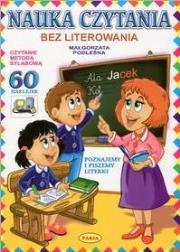 Nauka czytania bez literowania. Autor: Podleśna Małgorzata. Dadada.pl Okładka książki Nauka czytania bez literowania