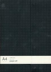 Opakowanie Notatnik A4 Paper-oh Black on Grey gładki