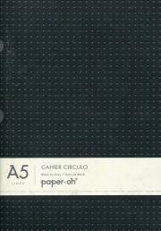 Opakowanie Notatnik A5 Paper-oh Cahier Circulo Black on Grey / Grey on Black w linie