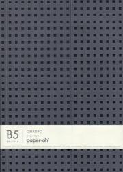 Opakowanie Notatnik B5 Grey on Black