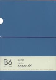 Opakowanie Notatnik B6 Paper-oh Buco Bright Blue gładki