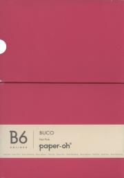 Opakowanie Notatnik B6 Paper-oh Buco Hot Pink gładki