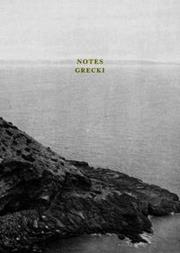 Okładka książki Notes grecki