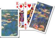 Okładka książki Piatnik, karty do gry, 1 talia, Monet, Lilie
